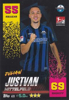 2022-23 Topps Match Attax Bundesliga Extra #633 Julian Justvan Front