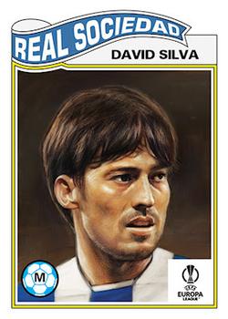 2023 Topps Living UEFA Club Competitions #527 David Silva Front
