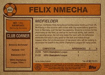 2023 Topps Living UEFA Club Competitions #602 Felix Nmecha Back