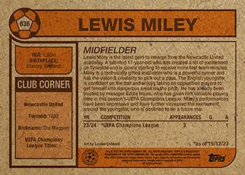 2023 Topps Living UEFA Club Competitions #636 Lewis Miley Back