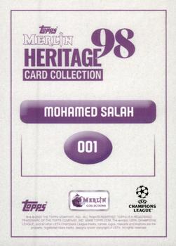 2022-23 Merlin Heritage 98 UEFA Club Competitions #001 Mohamed Salah Back