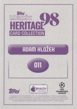 2022-23 Merlin Heritage 98 UEFA Club Competitions #011 Adam Hlozek Back