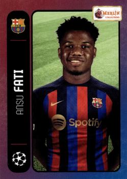 2022-23 Merlin Heritage 98 UEFA Club Competitions #029 Ansu Fati Front