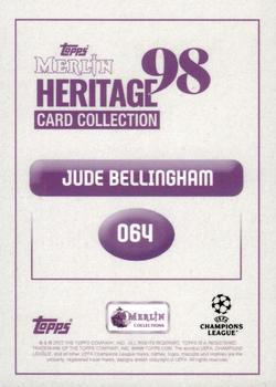 2022-23 Merlin Heritage 98 UEFA Club Competitions #064 Jude Bellingham Back