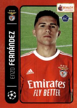 2022-23 Merlin Heritage 98 UEFA Club Competitions #072 Enzo Fernandez Front