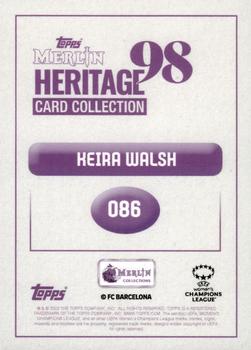 2022-23 Merlin Heritage 98 UEFA Club Competitions #086 Keira Walsh Back