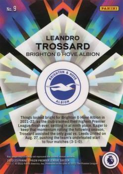 2022-23 Panini Prizm Premier League - Kaleidoscopic #9 Leandro Trossard Back
