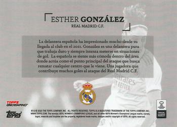 2022-23 Topps Simplicidad UEFA Club Competitions #NNO Esther Gonzalez Back