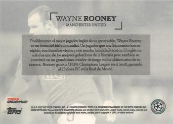 2022-23 Topps Simplicidad UEFA Club Competitions #NNO Wayne Rooney Back
