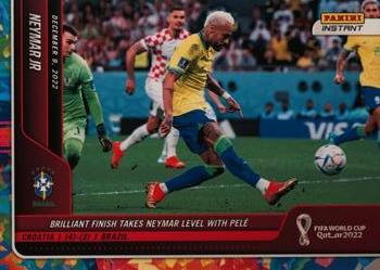2022 Panini Instant FIFA World Cup Qatar - Versicolor #98 Neymar Jr Front