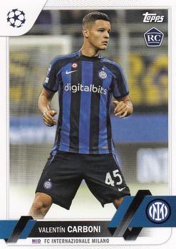 2022-23 Topps UEFA Club Competitions #6 Valentín Carboni Front
