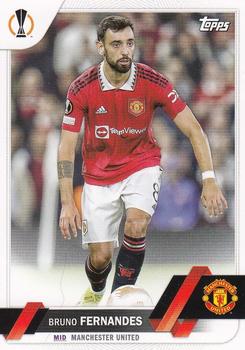 2022-23 Topps UEFA Club Competitions #8 Bruno Fernandes Front