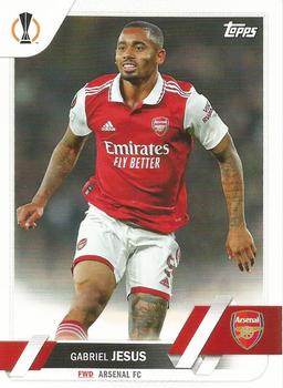 2022-23 Topps UEFA Club Competitions #38 Gabriel Jesus Front
