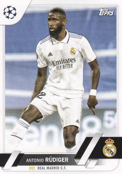 2022-23 Topps UEFA Club Competitions #58 Antonio Rüdiger Front