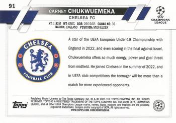 2022-23 Topps UEFA Club Competitions #91 Carney Chukwuemeka Back