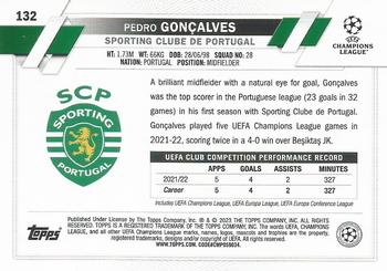 2022-23 Topps UEFA Club Competitions #132 Pedro Gonçalves Back