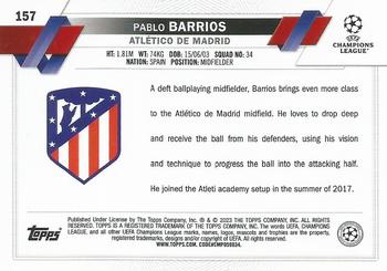 2022-23 Topps UEFA Club Competitions #157 Pablo Barrios Back