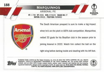 2022-23 Topps UEFA Club Competitions #188 Marquinhos Back