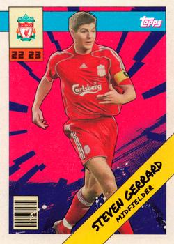 2022-23 Topps Liverpool Fan Set - Heroes #LIH-6 Steven Gerrard Front