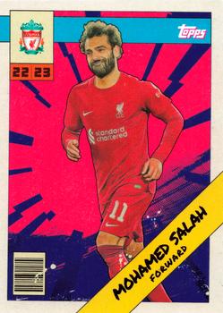 2022-23 Topps Liverpool Fan Set - Heroes #LIH-10 Mohamed Salah Front