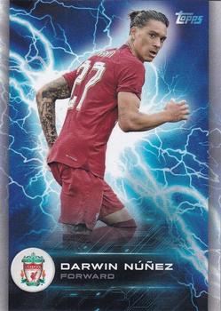 2022-23 Topps Liverpool Fan Set - Super Electric #LIS-3 Darwin Núñez Front
