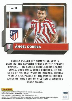 2022-23 Donruss - Orange #11 Angel Correa Back