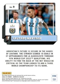 2022-23 Donruss - Optic #9 Lautaro Martinez Back