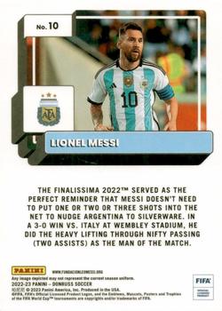 2022-23 Donruss - Optic #10 Lionel Messi Back
