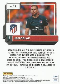 2022-23 Donruss - Optic #13 Jan Oblak Back