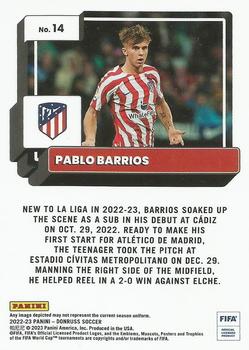 2022-23 Donruss - Optic #14 Pablo Barrios Back