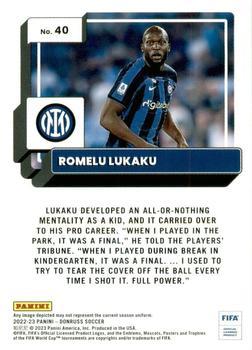 2022-23 Donruss - Optic #40 Romelu Lukaku Back