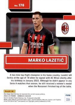2022-23 Donruss - Optic #176 Marko Lazetic Back