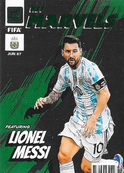 2022-23 Donruss - Net Marvels Green #2 Lionel Messi Front
