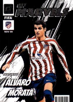 2022-23 Donruss - Net Marvels Silver #3 Alvaro Morata Front