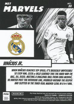 2022-23 Donruss - Net Marvels Purple #20 Vinicius Jr. Back