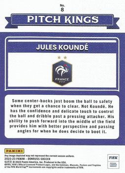 2022-23 Donruss - Pitch Kings Green #8 Jules Kounde Back
