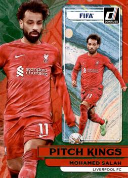 2022-23 Donruss - Pitch Kings Green #15 Mohamed Salah Front