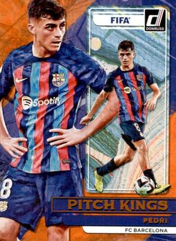 2022-23 Donruss - Pitch Kings Orange #5 Pedri Front