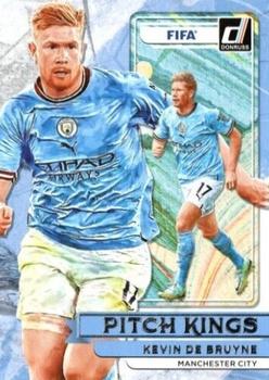 2022-23 Donruss - Pitch Kings Silver #23 Kevin De Bruyne Front