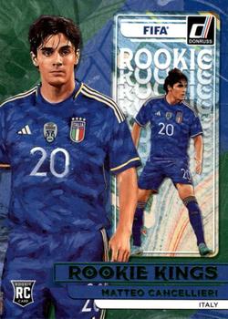 2022-23 Donruss - Rookie Kings Green #10 Matteo Cancellieri Front