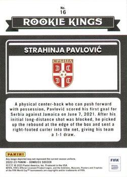 2022-23 Donruss - Rookie Kings Silver #16 Strahinja Pavlovic Back