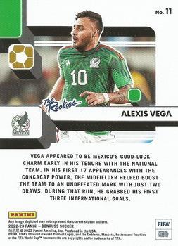 2022-23 Donruss - The Rookies Silver #11 Alexis Vega Back