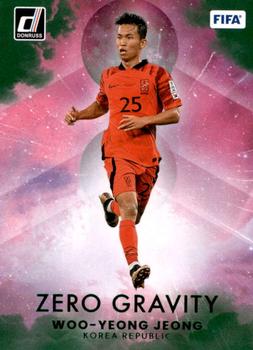 2022-23 Donruss - Zero Gravity Green #14 Woo-yeong Jeong Front
