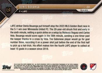 2023 Topps Now MLS - Red #211 Dénis Bouanga Back