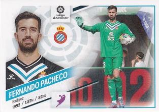 2022-23 Panini LaLiga Santander Este Stickers - Mercado de Invierno + Actualizacion #17 Fernando Pacheco Front