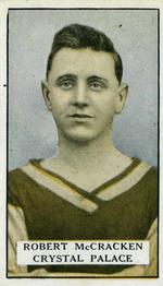 1925 Gallaher Famous Footballers #50 Robert McCracken Front