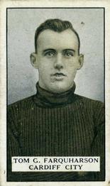 1925 Gallaher Famous Footballers #53 Tom Farquharson Front