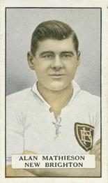 1925 Gallaher Famous Footballers #69 Alan Mathieson Front