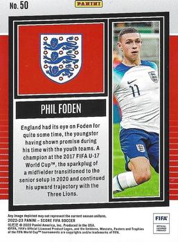 2022-23 Score FIFA #50 Phil Foden Back