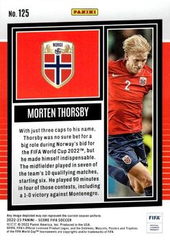 2022-23 Score FIFA #125 Morten Thorsby Back